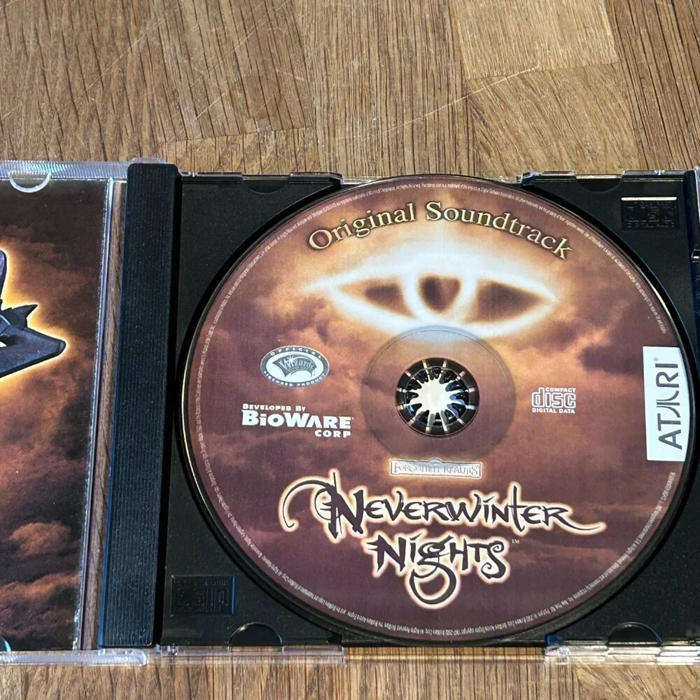Neverwinter Nights: Collector's Edition (PC, 2002) Soundtrack Artbook, GAME